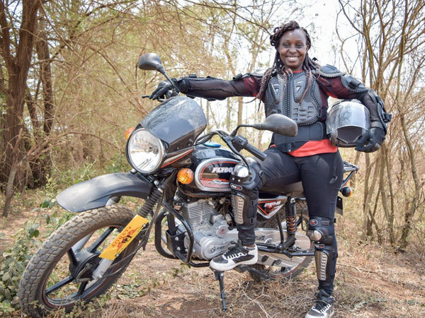 Joan and Motorbike thumb