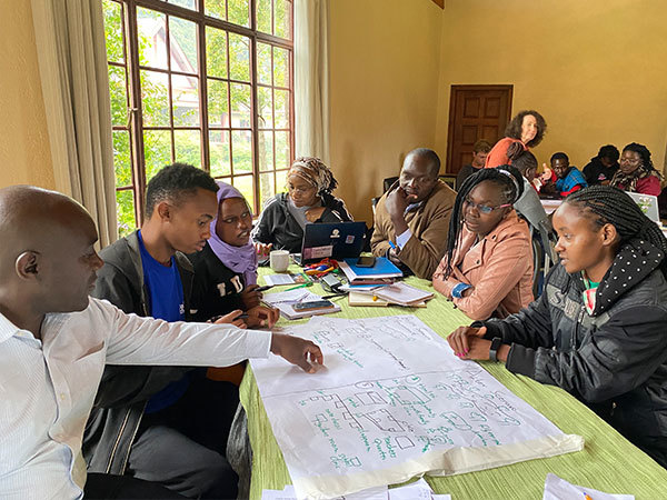 Staff from local partners at CHASE Africa Partner Conference 2023